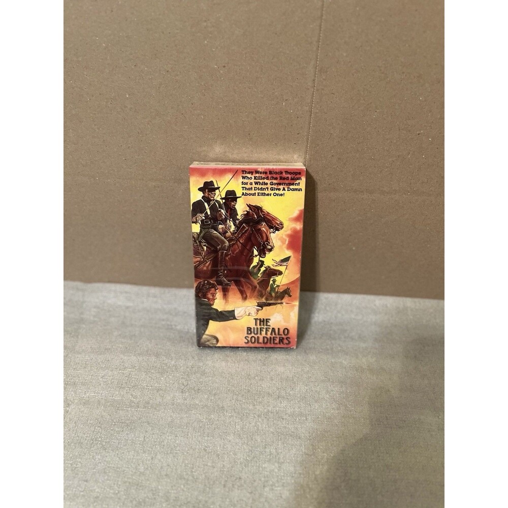 VTG The Buffalo Soldiers (1972)  VHS Rafer Johnson Cesar Romero Western